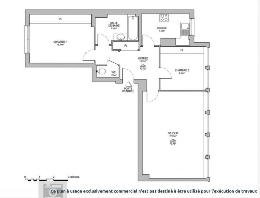 Appartement Spacieux Au Coeur De 斯特拉斯堡 外观 照片